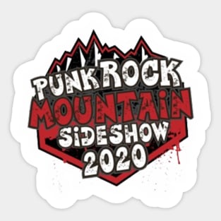 Punk Rock And Mountain Sticker